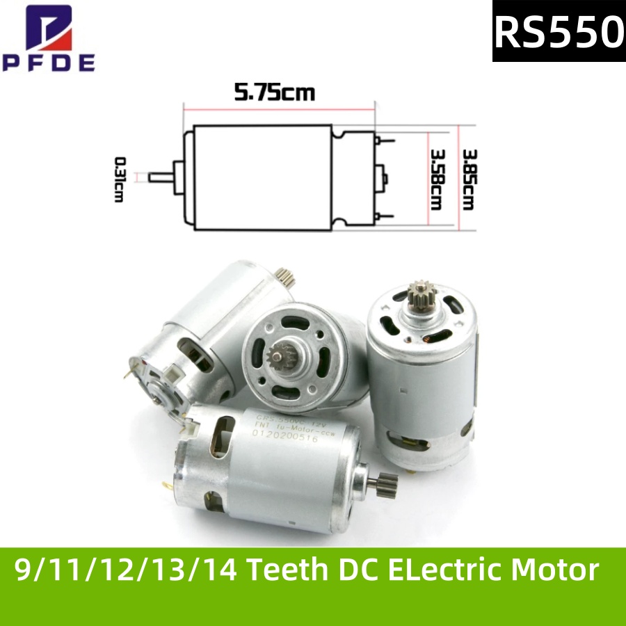 มอเตอร์ RS550 60W DC 13 ฟัน 9. - Bosch Drill Gsb 18V บทวิจารณ์และราคา