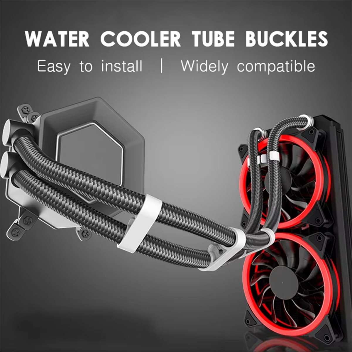 ABJS ท่อระบายความร้อนคอมพิวเตอ - Plastic Pipe Clip บทวิจารณ์และราคา